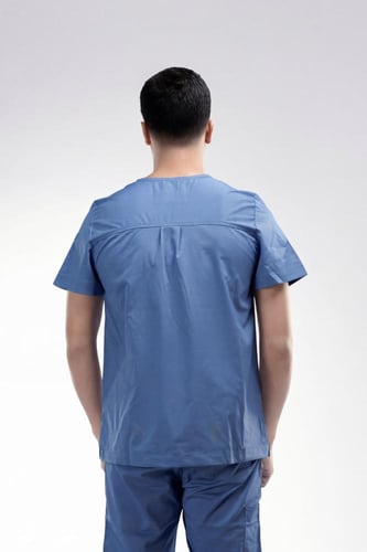 بلوزة سكراب طبي رجالي ماركة لاب ميد®.