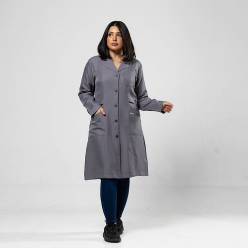 لابكوت رمادي 40 انش 322 | من ماركة لاب ميد ®LAB ME...