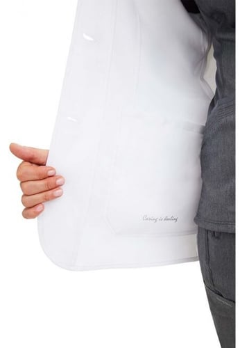 لاب كوت طبي قصير من ماركة هيلينج هاندز