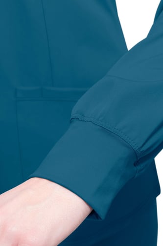 سكراب طبي ازرق كم طويل | بلوزة