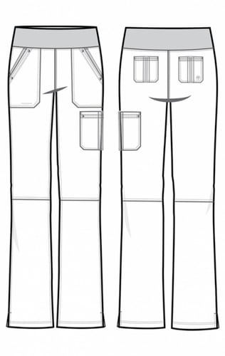 بنطلون سكراب نسائي هيلينج هاندز 9133