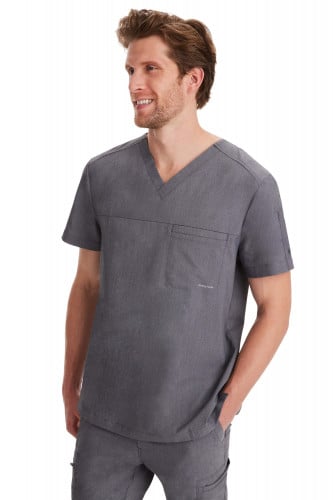 بلوزة سكراب رمادي من ماركة هيلنج هاندز