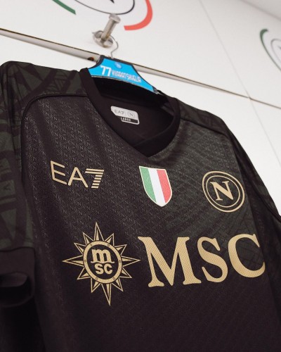 قميص نابولي الاحتياطي فئة لاعبين 2024