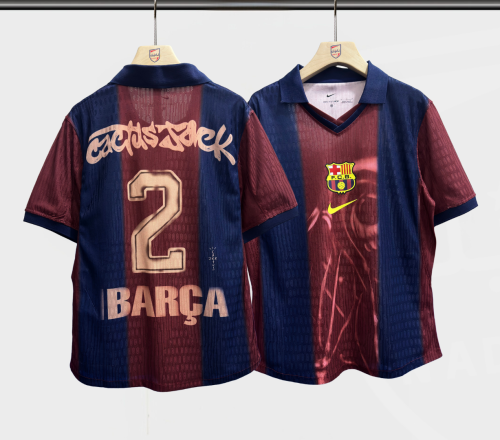 تيشيرت برشلونة نسخة ترافيس سكوت فئة لاعبين