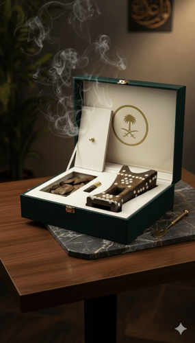 بوكس ملكي - شنطة فاخرة - اهداء - مذهل للعود