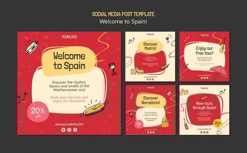 تصاميم شهر كامل لمواقع التواصل