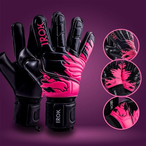 قفاز حارس المرمى وردي مع اسود