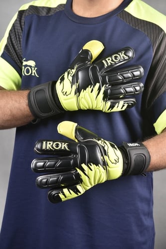 قفاز الحراس اصفر مع اسود