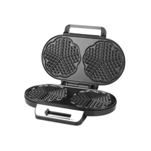 ماكنية ويفل مزدوج تحكم حرارة اسود