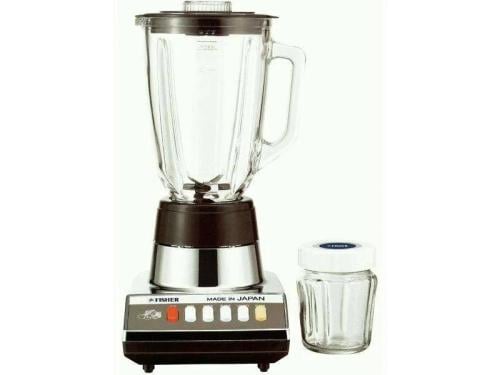 FM-2460CG-M خلاط فيشر زجاج اسود ياباني