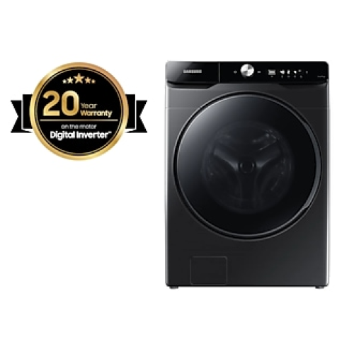 سامسونج غسالة منزلية اتوماتيك امامية ، سعة 21 كجم...