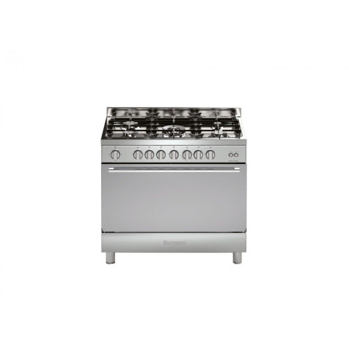 بومباني فرن كهرباء سيراميك ، مقاس 90*60 سم، 5 شعلا...