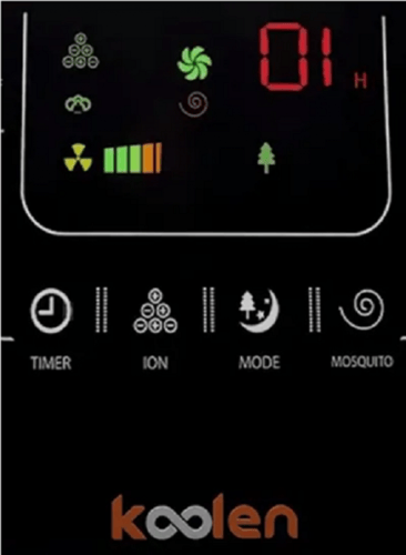 كولين مروحة استاند ، سعة 3.1 لتر ، 3 سرعات ، صندوق...