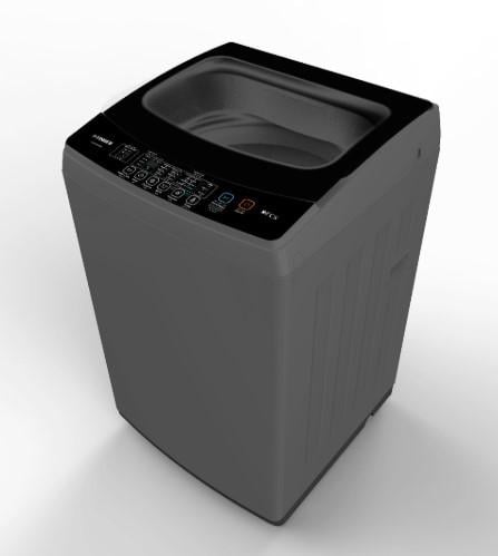 سالة فيشر اتوماتيك 10 كيلو تعبئة علوية لون فضي + ق...