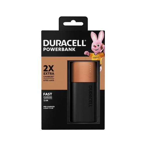 شاحن متنقلDuracell دوراسيل6700 مللي امبير