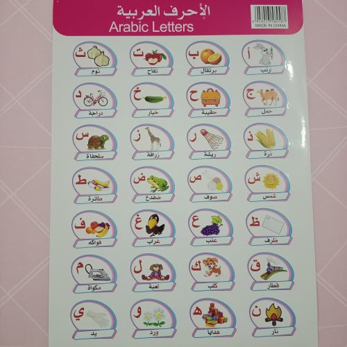 ملصقات الحروف العربية