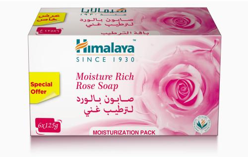 صابون بالورد لترطيب غني من هيمالايا، يجدد ذهنك | ي...