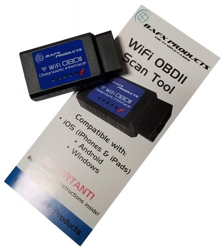 قطعة BAFX-OBD WiFi واي فاي لفحص كمبيوتر السيارات