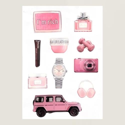 3D Stickers – Set #4