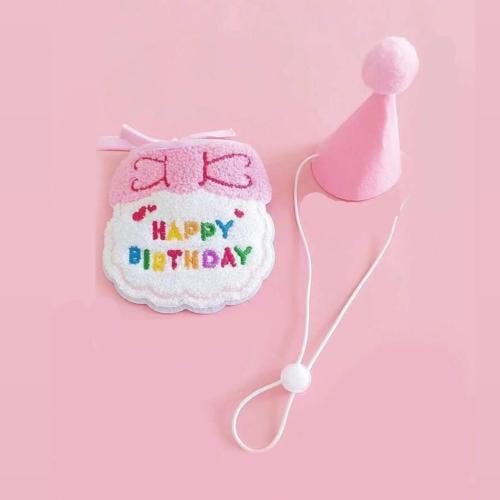 بدلة وقبعة عيد الميلاد للدمى اللون الوردي