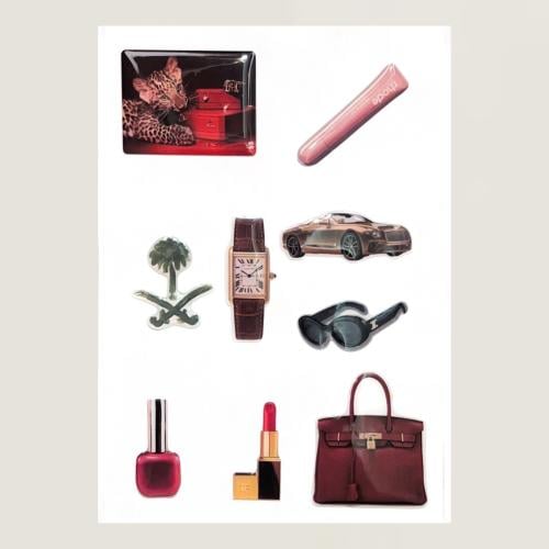 3D Stickers – Set #2