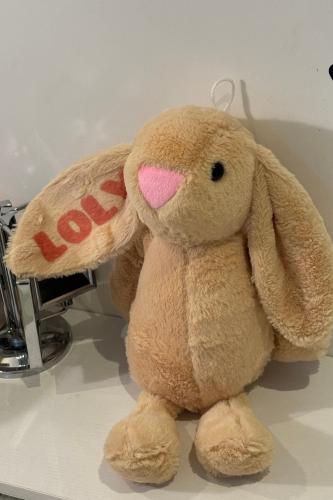 ارنب كبير مع اسم من اختيارك