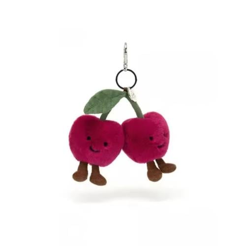 Jellycat Cherry keychain