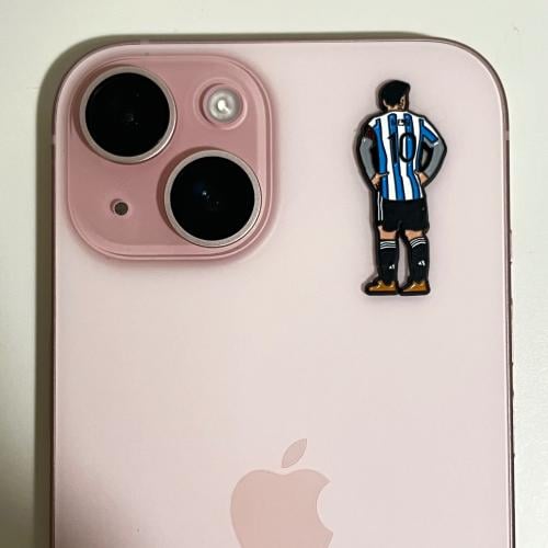 ستيكر ميسي معدن