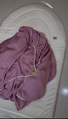 طقم صلاة سجاده سفنج بصميم راقي ومميز + شرشف صلاة ق...