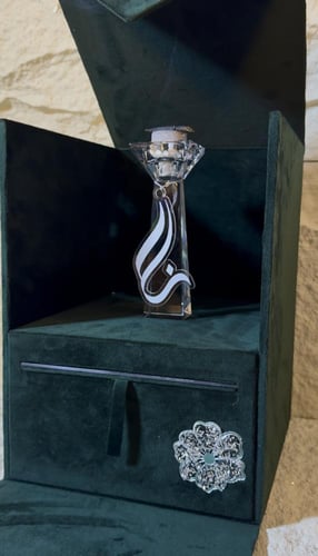 بوكس دعوة مخملي بتنسيق الخرز الفاخر شامل التنسيق ت...