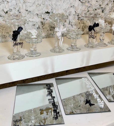 مجموعة المباخر الملكيه الكرستال٣قطع علبه البخور +ا...