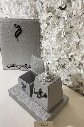 مجموعه المبخرة +لوحه الايباد او الجوال تصميم الجلي...