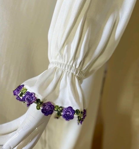 شرشف صلاة قماش قطن كويتي 100% لون بني بتصميم راقي...