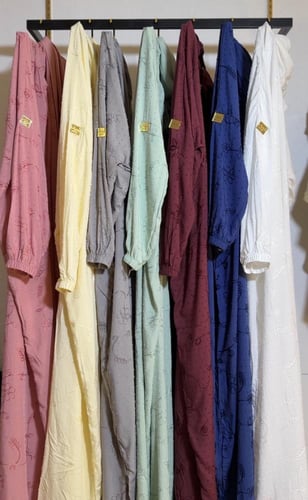 شراشف صلاة قطن بتطريز فاخر تفصيل الون حسب طلبكم