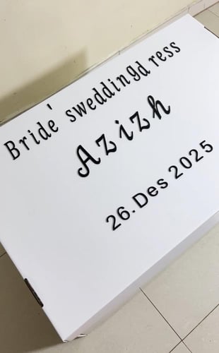 بوكس فستان العروس الحجم الكبير شامل التنسيق الكتاب...