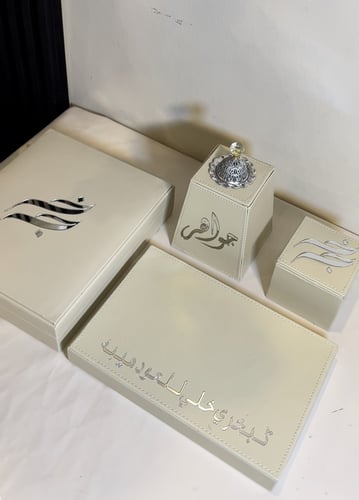 مجموعه العروس الفاخره بوكس العقد +مجموعة المبخره 4...