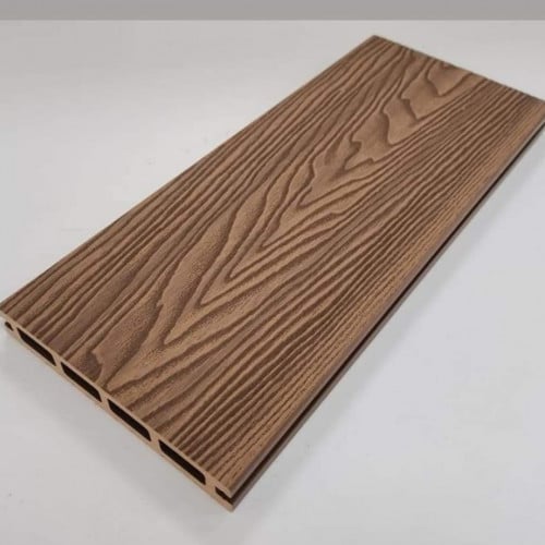 خشب معالج wpc ( باركيه أرضي - غامق )