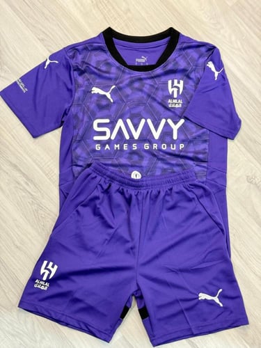 طقم الهلال البنفسجي مقاسات أطفال