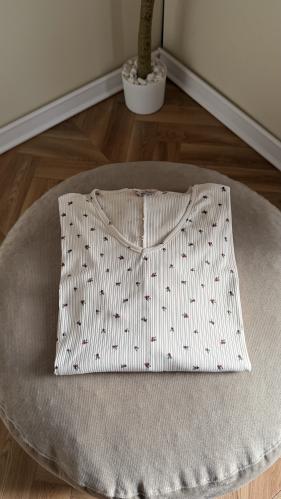 قميص ناعم قطن 100% بنقشة كرز صغيرة - Soft shirt, 1...