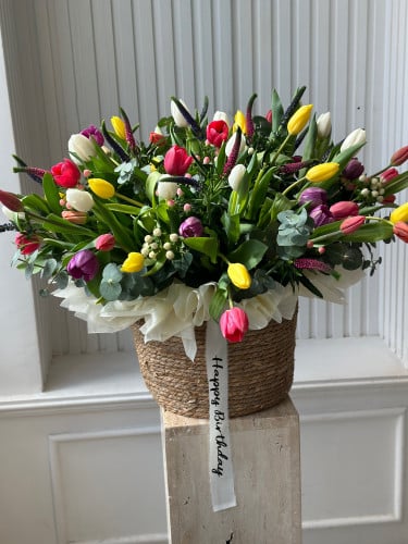 باقة التوليب العملاقة