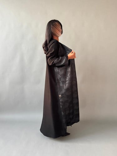 عباية جاكار اسود. 1202