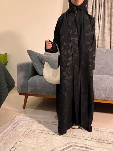 عباية بناتي, مميزة بقماش مشجر انيق. 1179