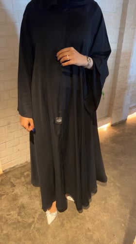 عباية سادة خفيفة ، دبل كلوش