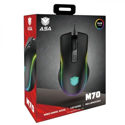 ASA M70 wired mouse black
