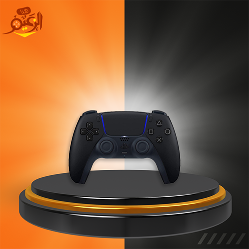 يد تحكم بلايستيشن أصلي 5 DualSense - أسود منتصف ال...