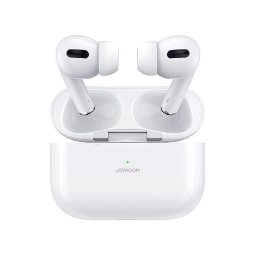 Jerome wireless headset JR-T03S pro with wireless charging box and red silicone case - white