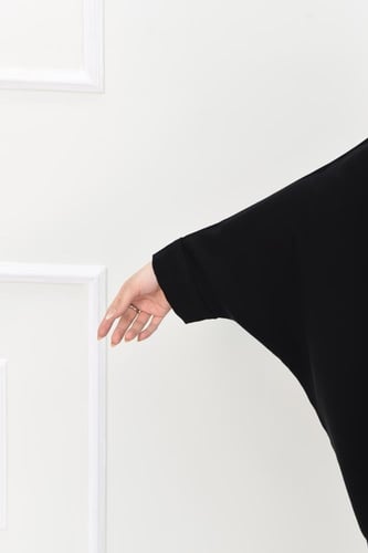 عباية سادة بشت كم عادي