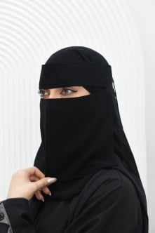 نقاب مطاط مقوى قصير