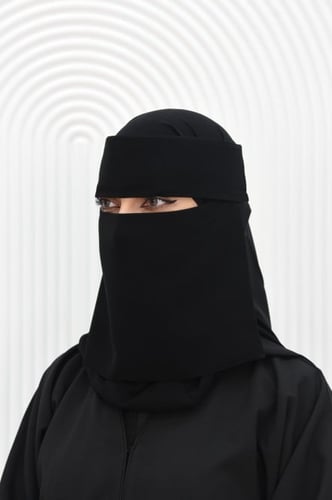 نقاب مطاط مقوى قصير برده