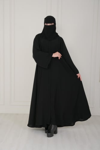 عباية lavania كلوش كم مربع سادة